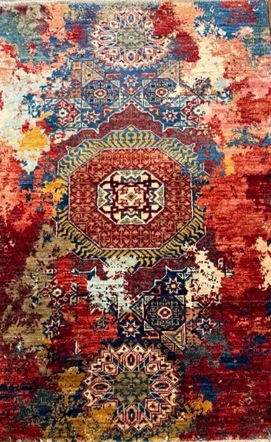 Afghan Teppich Glow, small