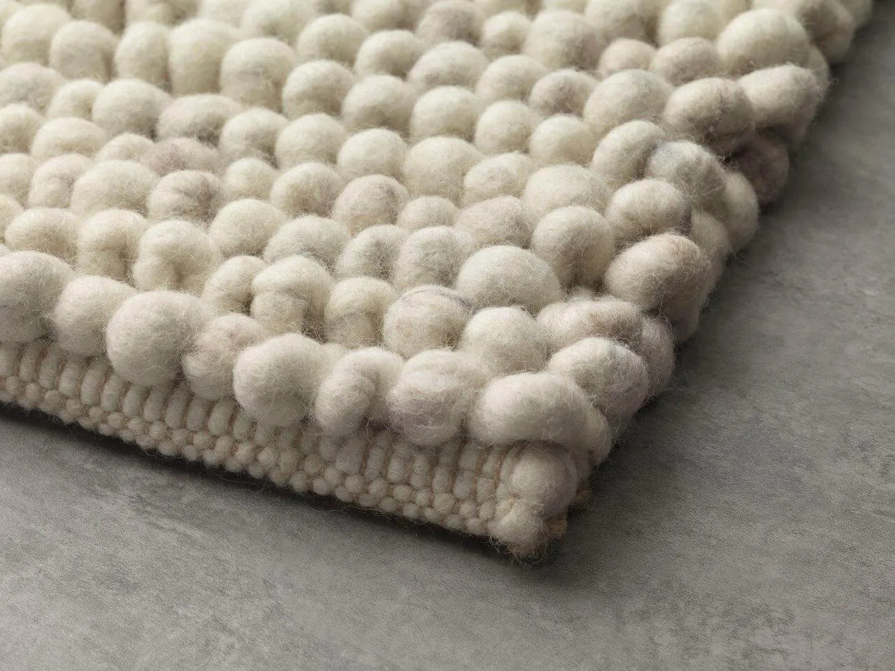 Handwebteppich Salsa Rock, Paulig since 1750, Farbe 431, Detailansicht