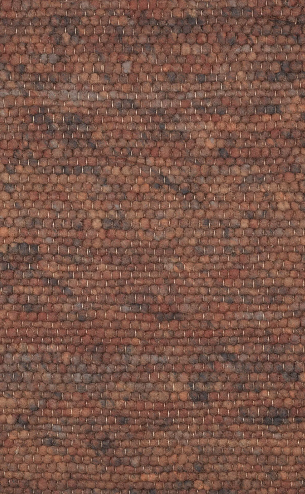 Handwebteppich Salsa Base, Paulig since 1750, Farbe 425, Draufsicht