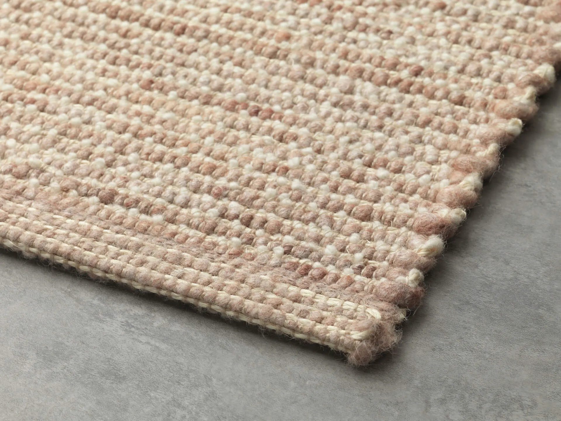 Handwebteppich Star Pearl, Materialmix Wolle/Viskose/Sisal, Farbe 160, Detailansicht