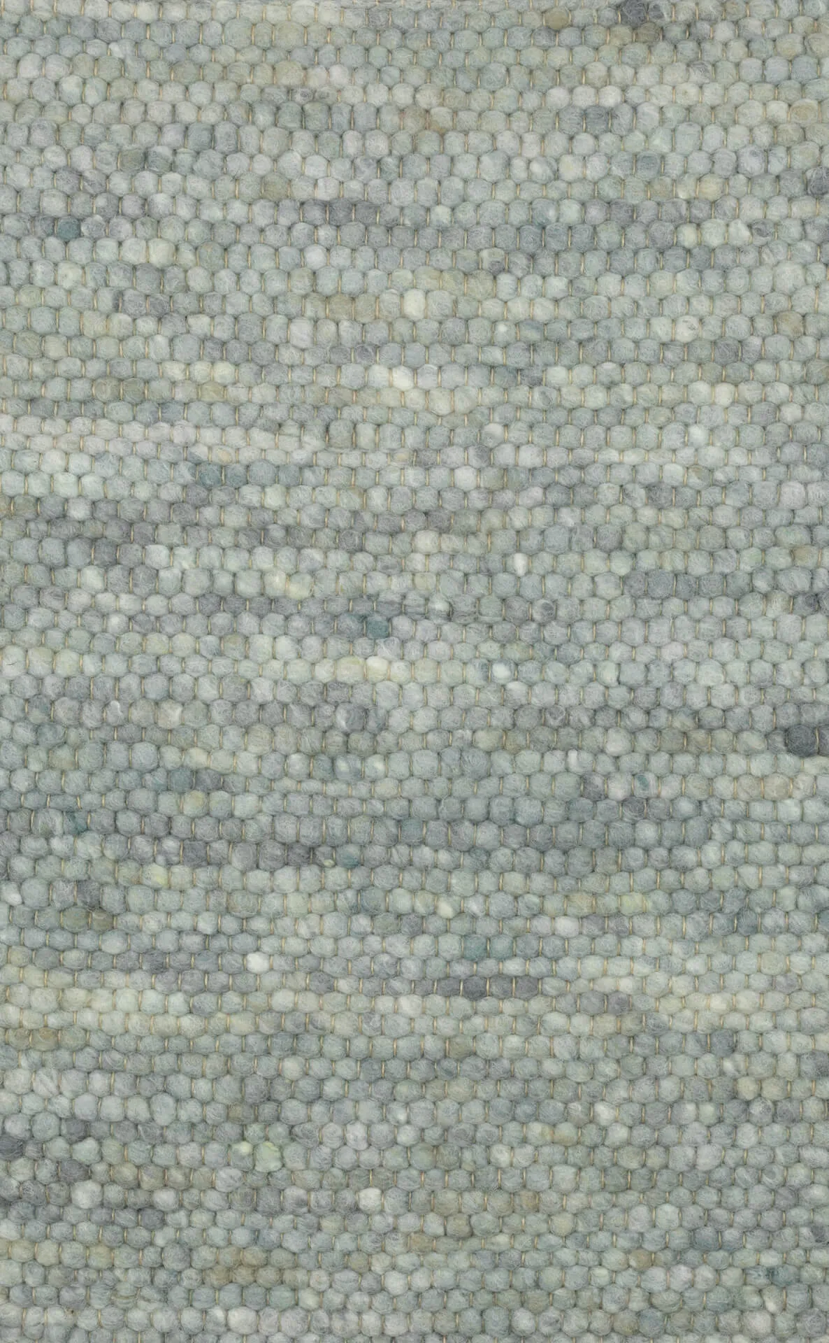 Handwebteppich Salsa Base, Paulig since 1750, Farbe 343, Draufsicht