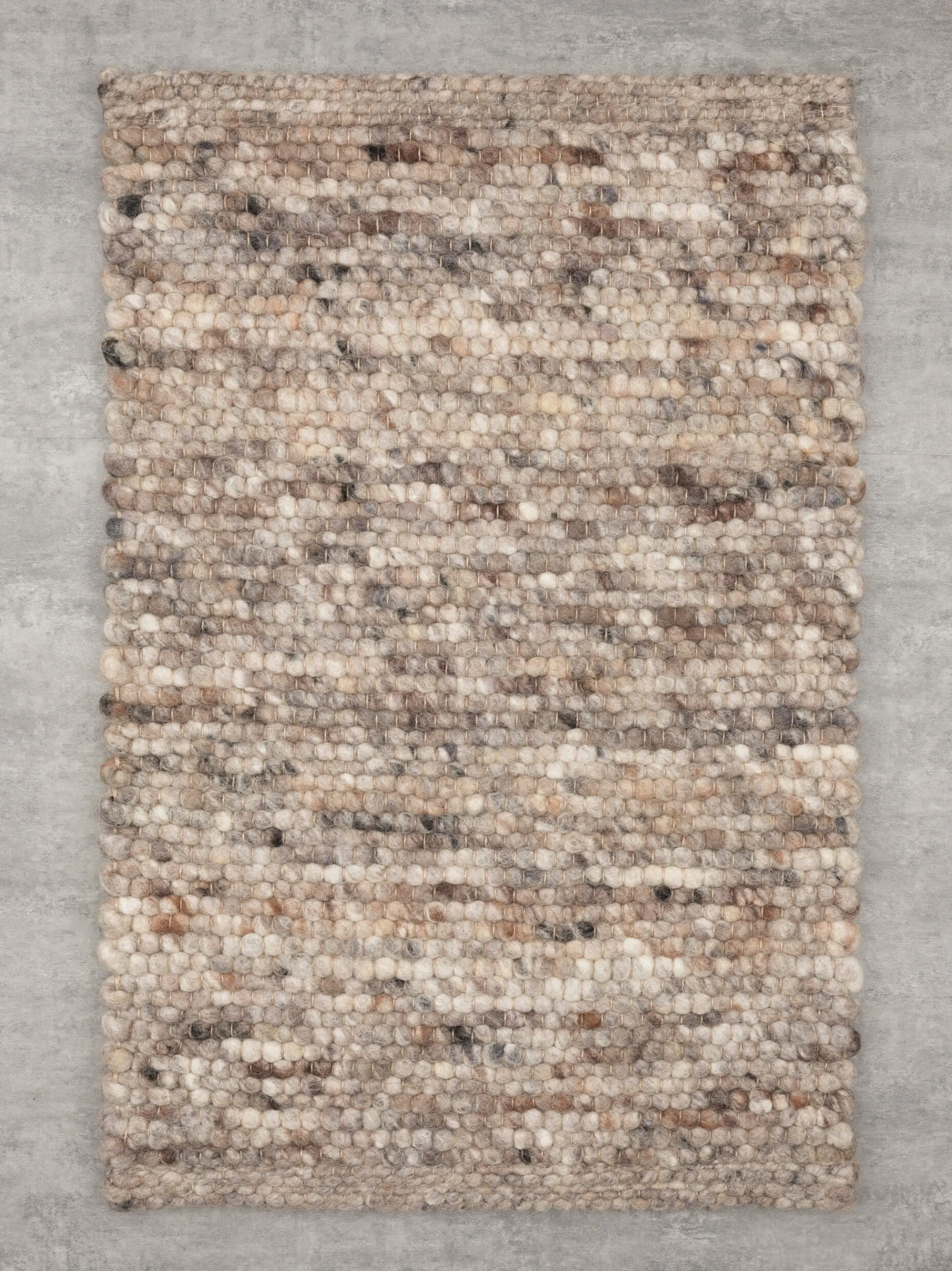Handwebteppich Salsa Base, Paulig since 1750, Farbe 469, Draufsicht