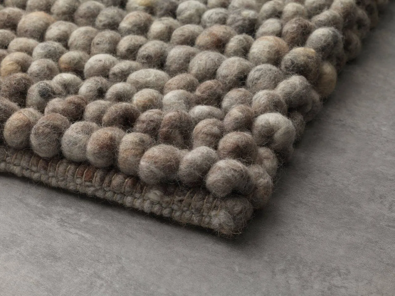 Handwebteppich Salsa Rock, Paulig since 1750, Farbe 469, Detailansicht