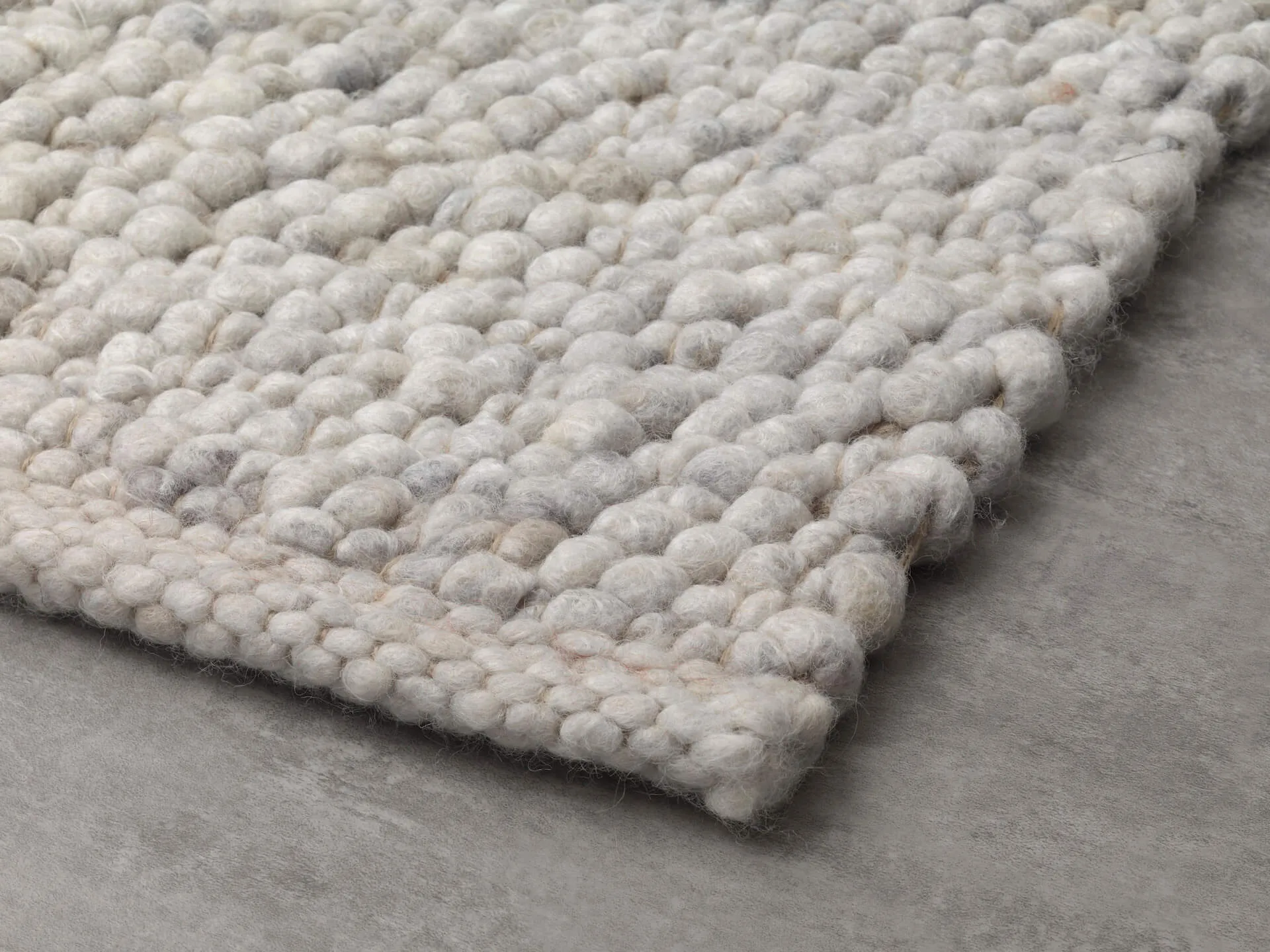 Handwebteppich Star Swing, Viskose & Wolle, beidseitig verwendbar, Farbe 3, Detailansicht