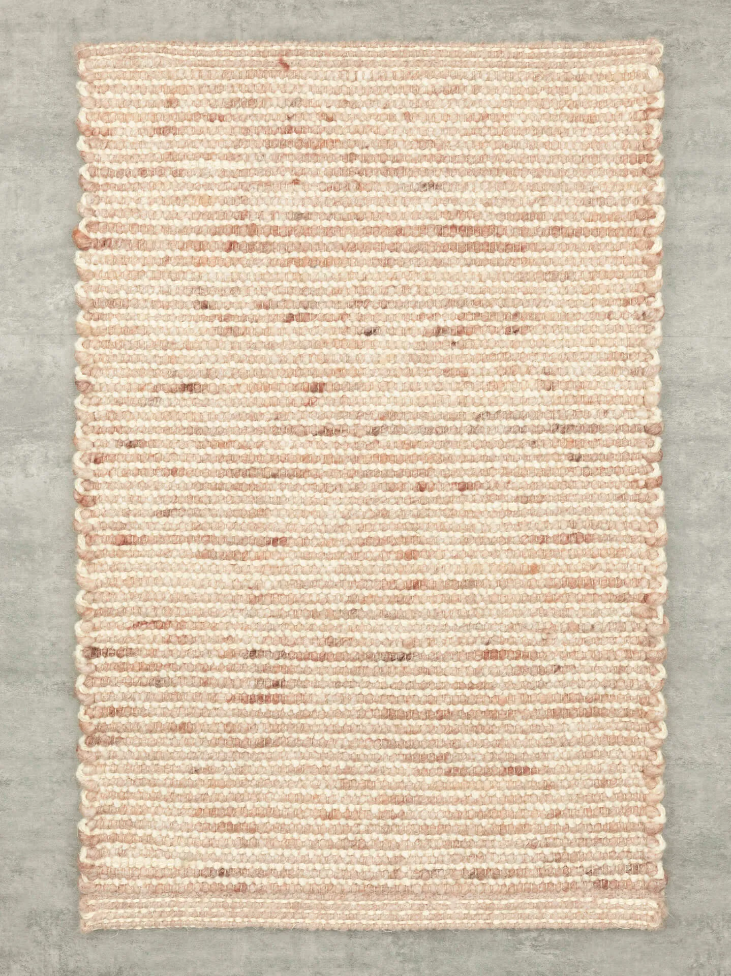 Handwebteppich Star Pearl, Materialmix Wolle/Viskose/Sisal, Farbe 160, Draufsicht