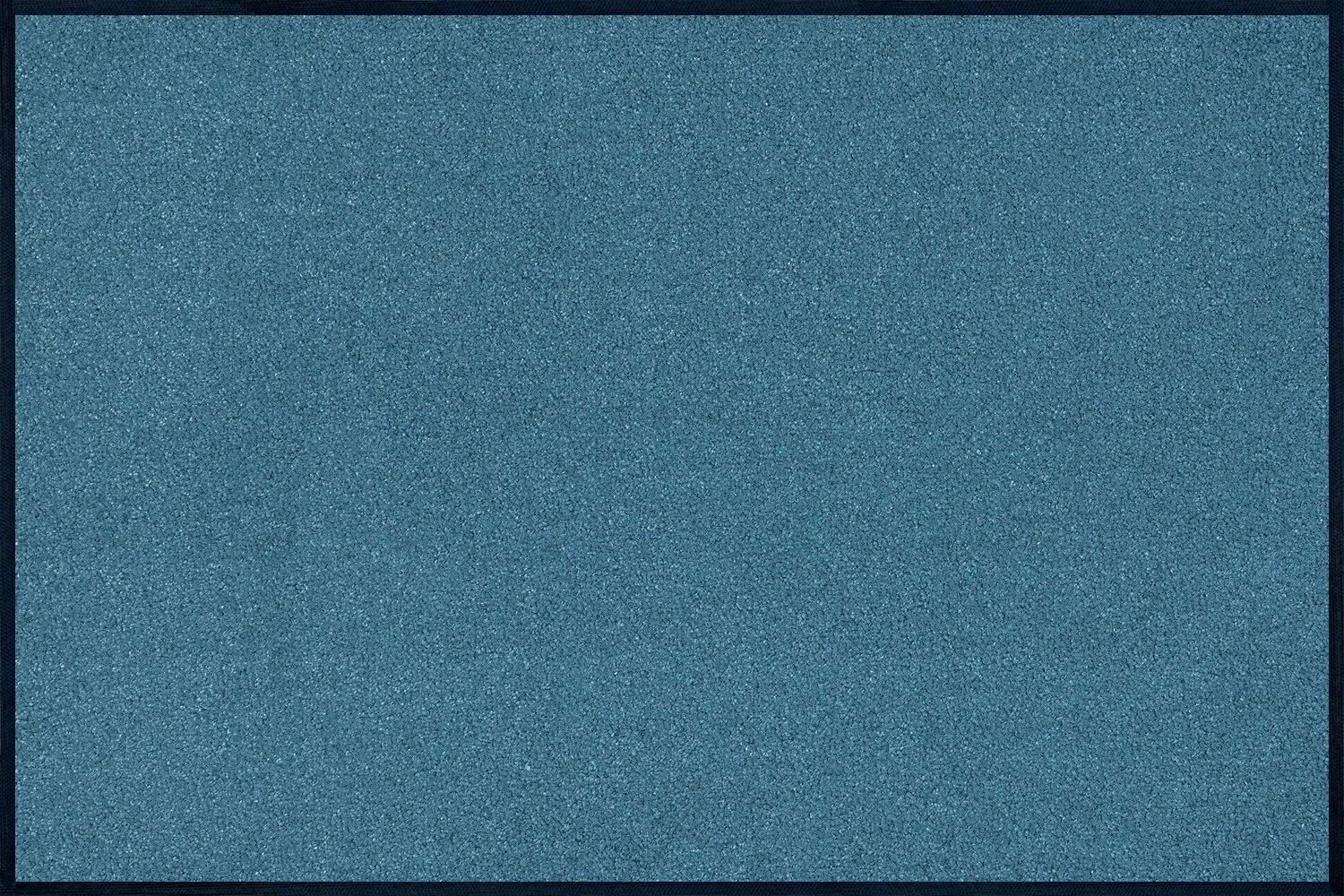 Fußmatte uni TC_Steel Blue, Wash & Dry Trend Colour, 060 x 090 cm, Draufsicht