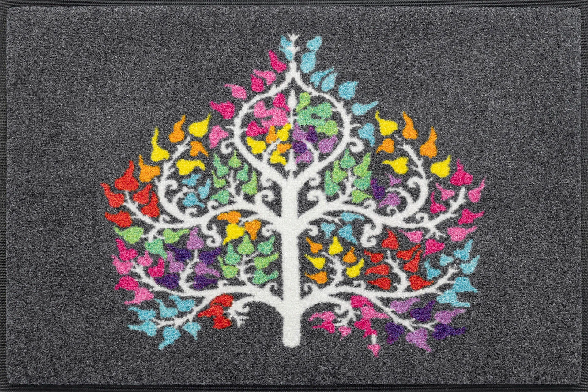 Fußmatte Tree Heart, Wash & Dry Design, Enter & Exit,  050 x 075 cm, Draufsicht