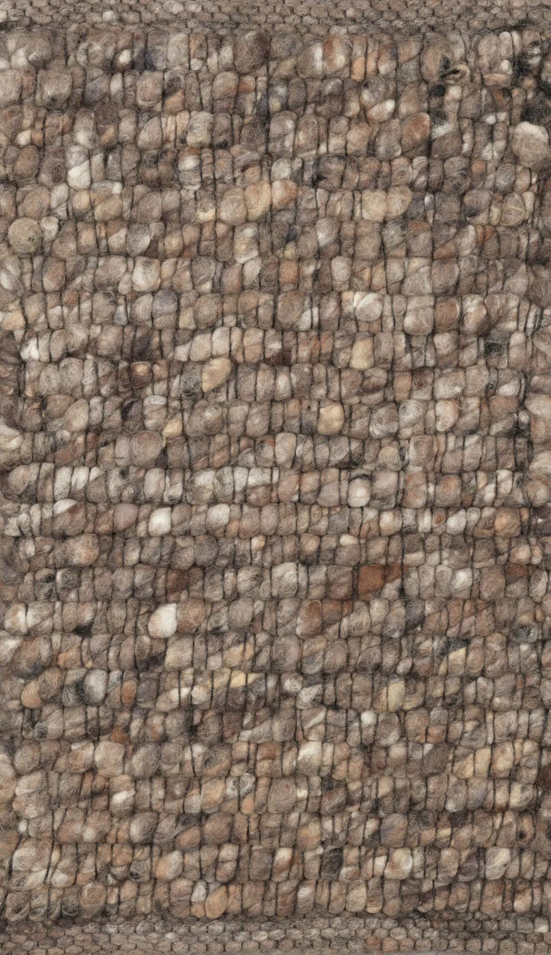 Handwebteppich Beat Stone, Paulig since 1750, Farbe 468, Draufsicht