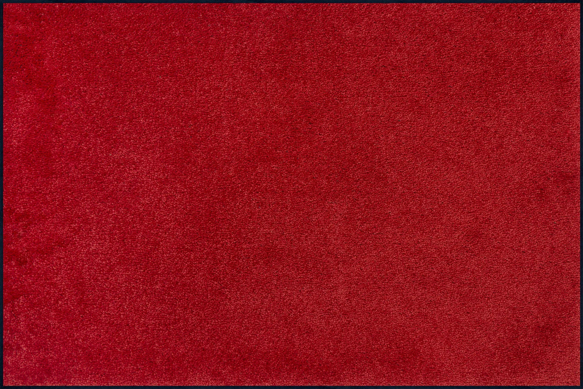 Fußmatte uni Regal Red, Wash & Dry Monocolour, 120 x 180 cm, Draufsicht