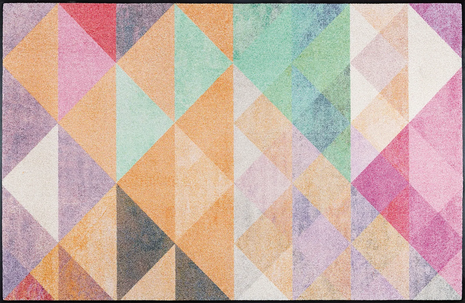 Sauberlaufmatte Snorre, Wash & Dry Designmatte, mehrfarbig, 115 x 175 cm, Draufsicht