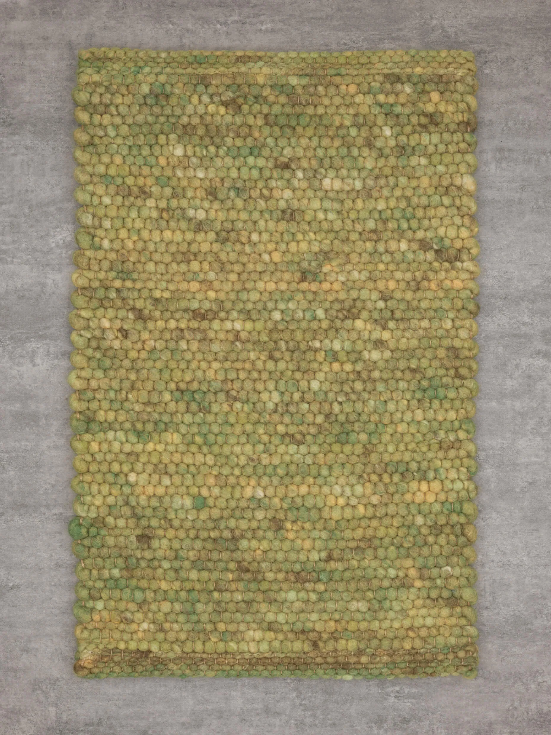 Handwebteppich Salsa Base, Paulig since 1750, Farbe 40, Draufsicht