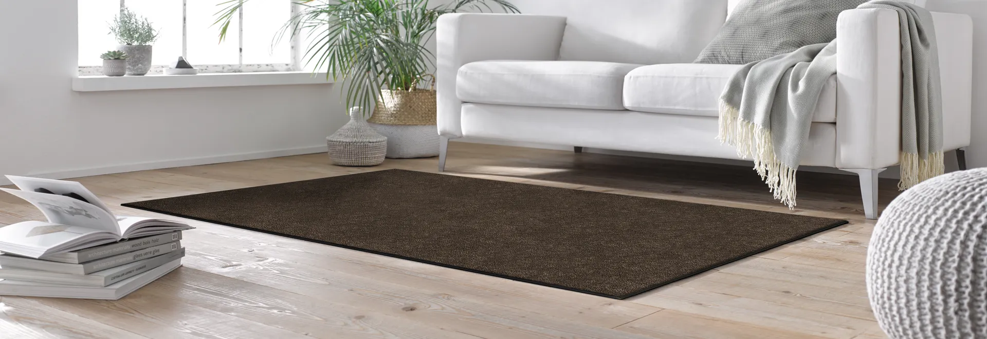 Fußmatte Wunschmaß Espresso Brown