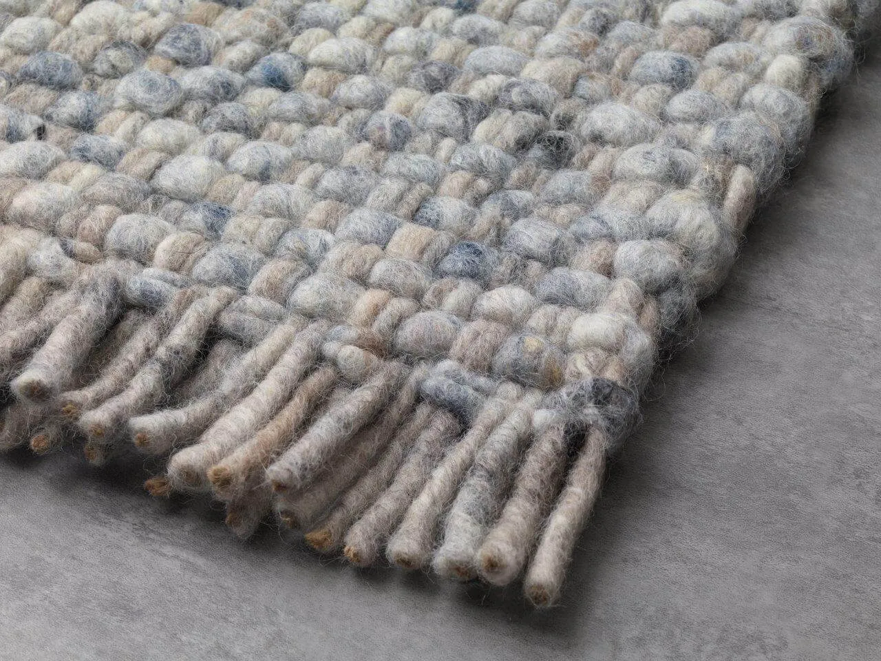 Handwebteppich Salsa Tonga, Paulig since 1750, Farbe 476, Detailansicht