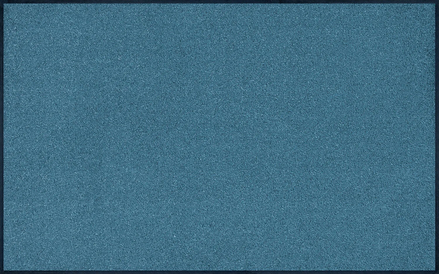 Fußmatte uni TC_Steel Blue, Wash & Dry Trend Colour, 075 x 120 cm, Draufsicht