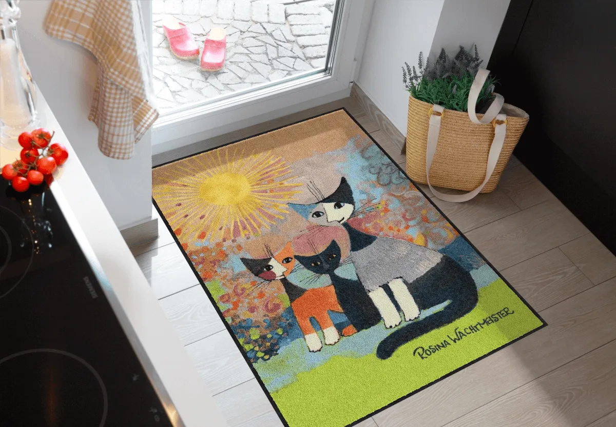 Fußmatte Con Nonna, Rosina Wachtmeister Design, 075 x 120 cm, Milieubild