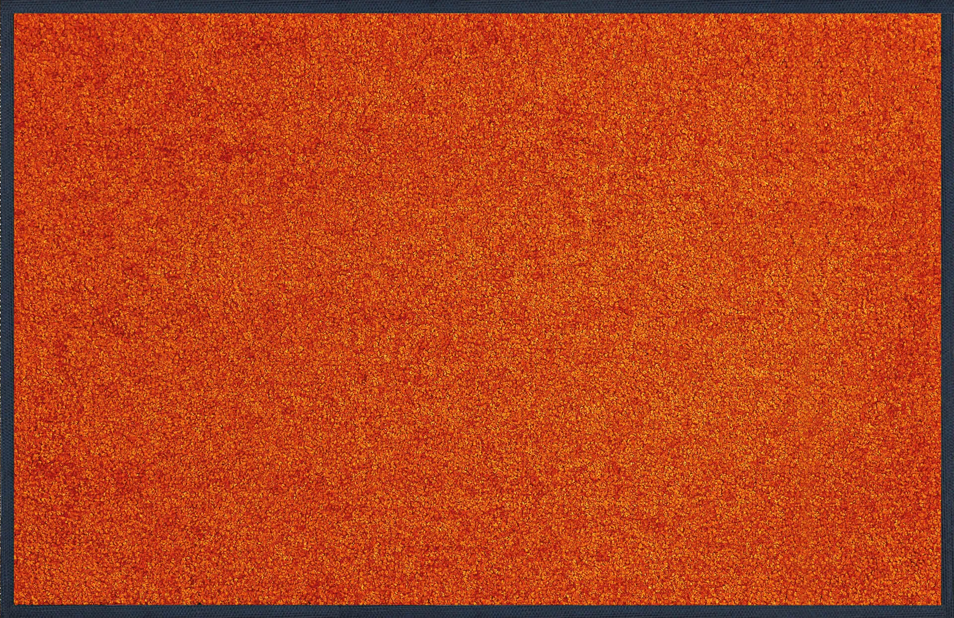 Fußmatte uni TC_Burnt Orange, Wash & Dry Trend Colour, 50 x 75 cm, Draufsicht