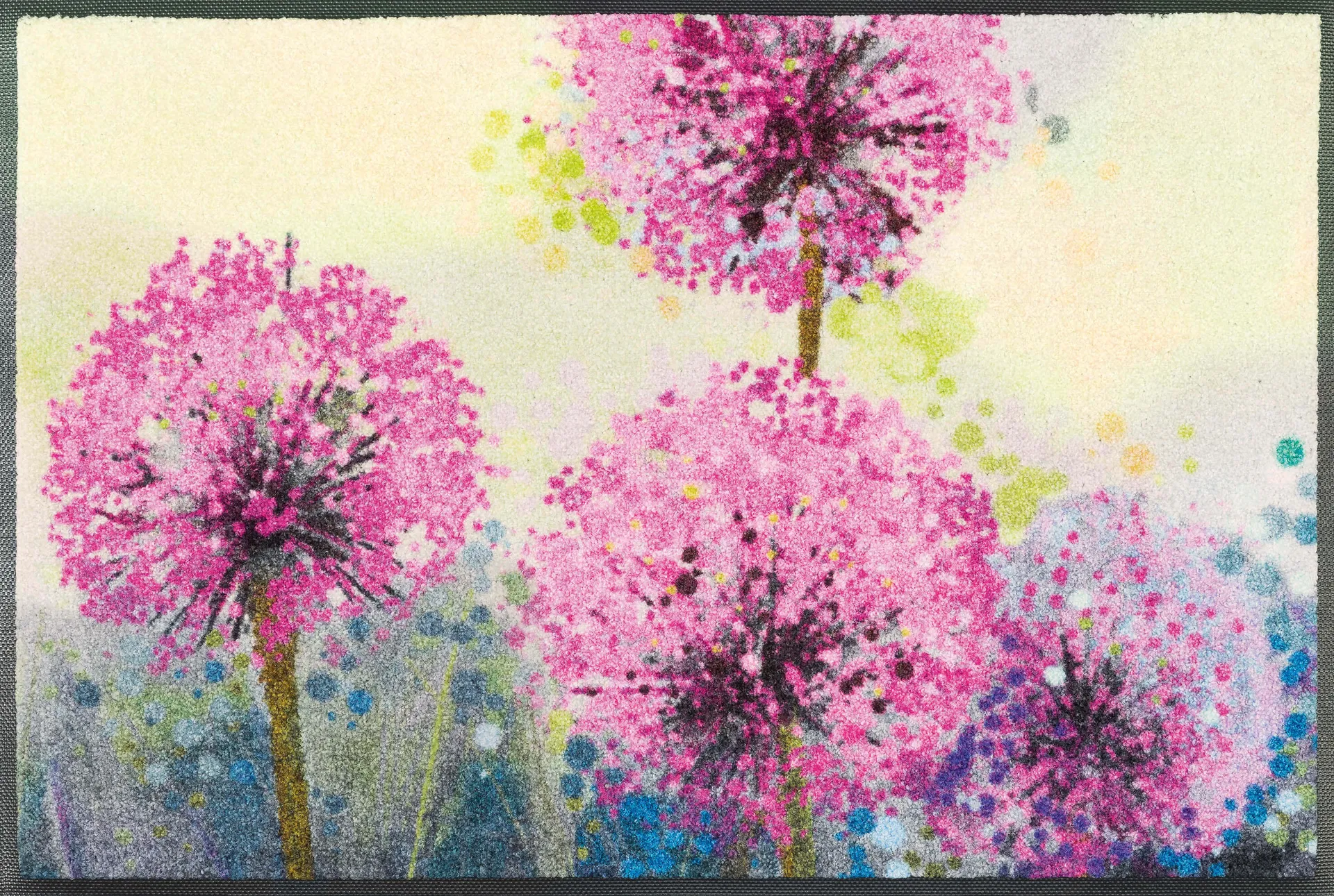 Alium Fußmatte, wash & dry Design, mehrfarbig, 50 x 75 cm, Draufsicht