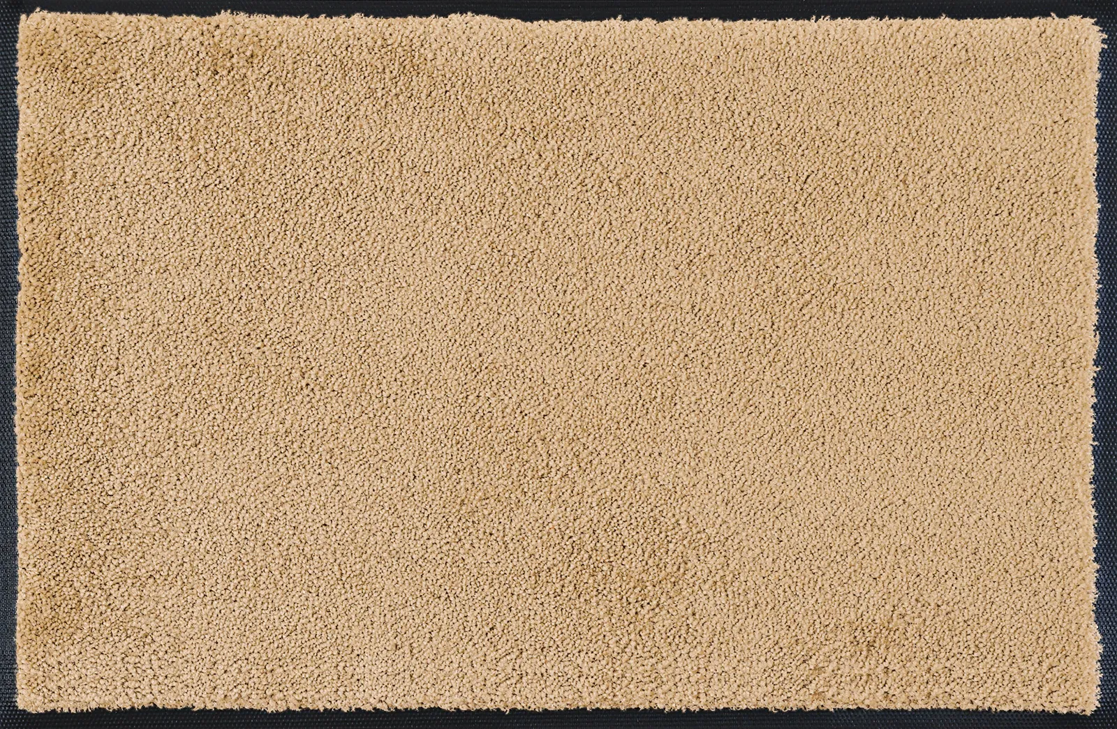 Fußmatte uni Sahara, Wash & Dry Monocolour, 050 x 075 cm, Draufsicht