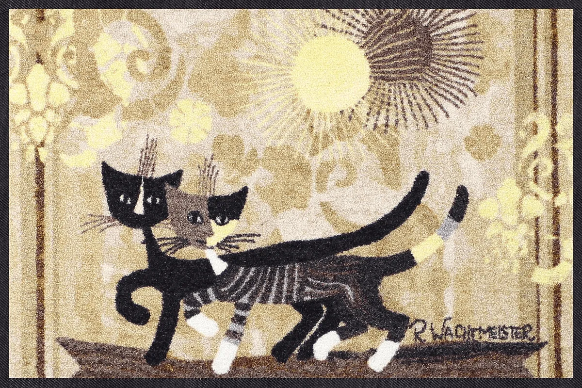 Fußmatte Passeggiata, Rosina Wachtmeister Collction, 050 x 075 cm, Draufsicht