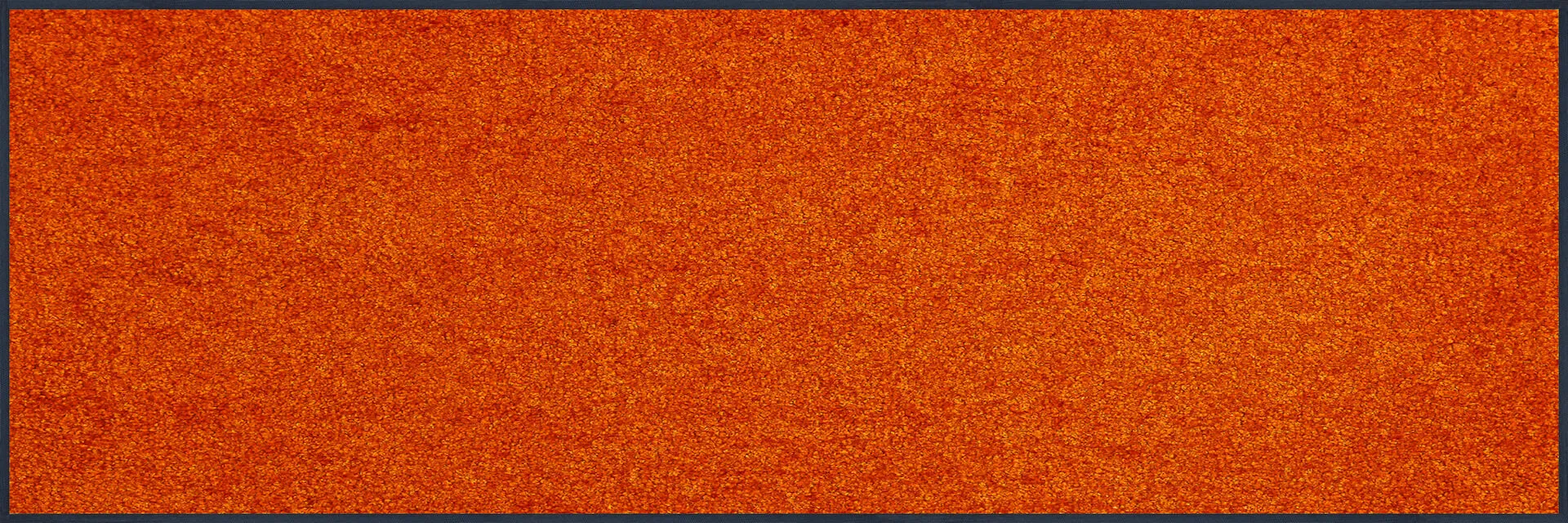 Fußmatte uni TC_Burnt Orange, Wash & Dry Trend Colour, 60 x 180 cm, Draufsicht