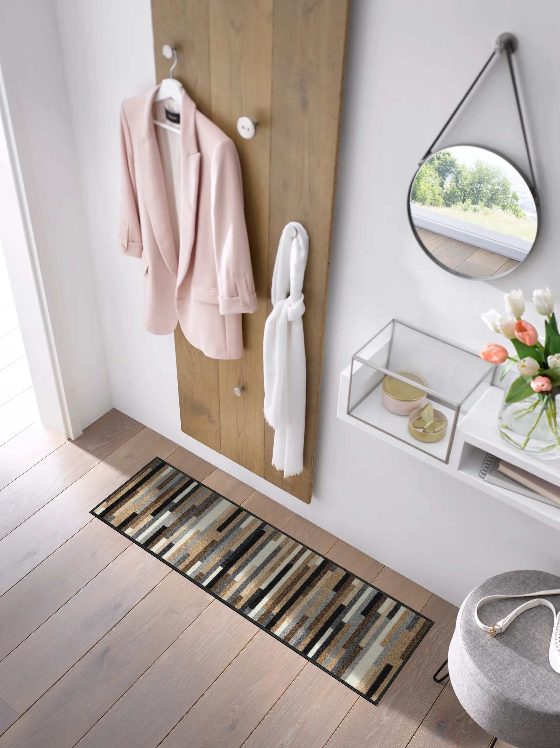 Fußmatte Mikado Stripes nature