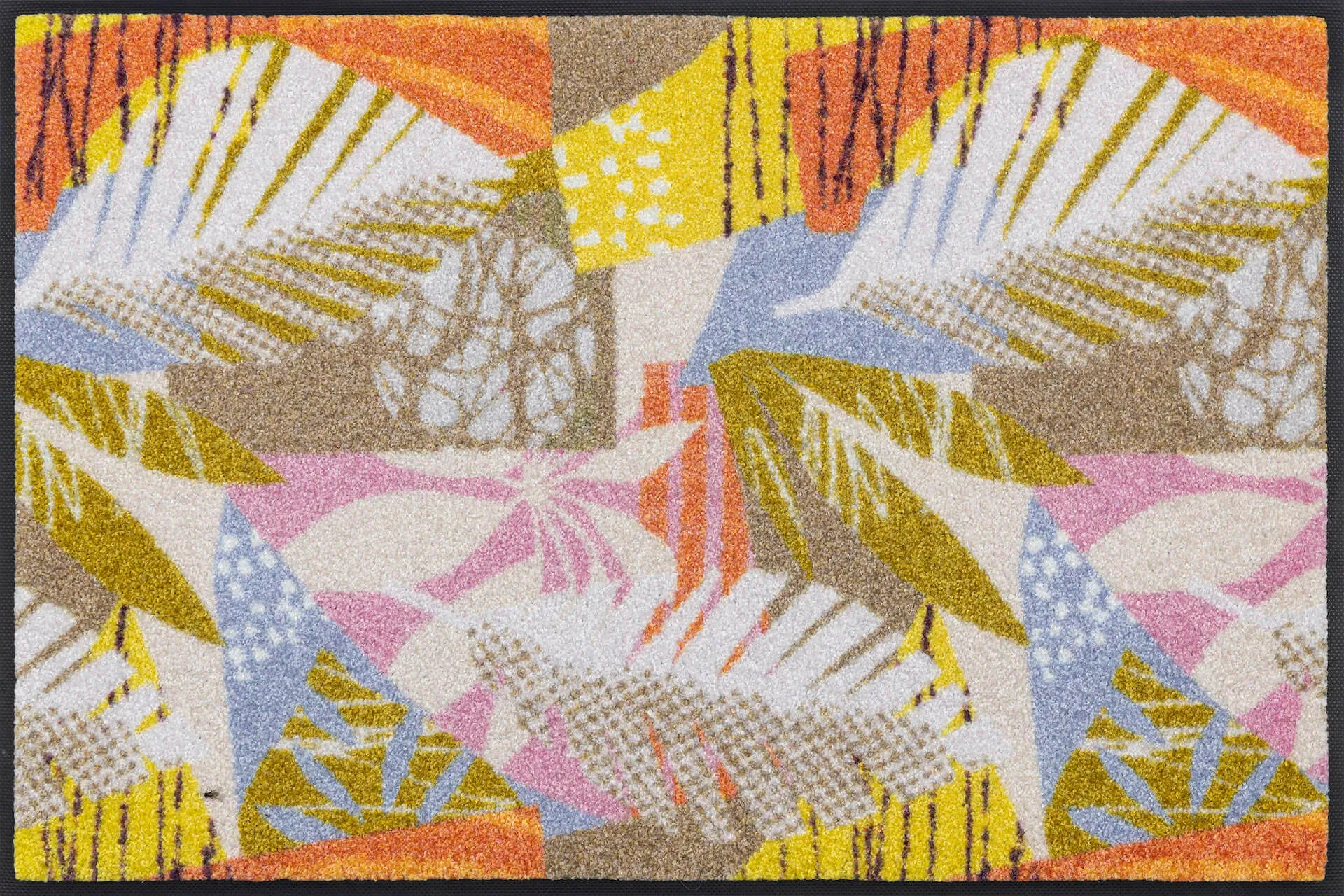Fußmatte Jungle Pop, Wash & Dry Design, 050 x 075 cm, mehrfarbig, Draufsicht